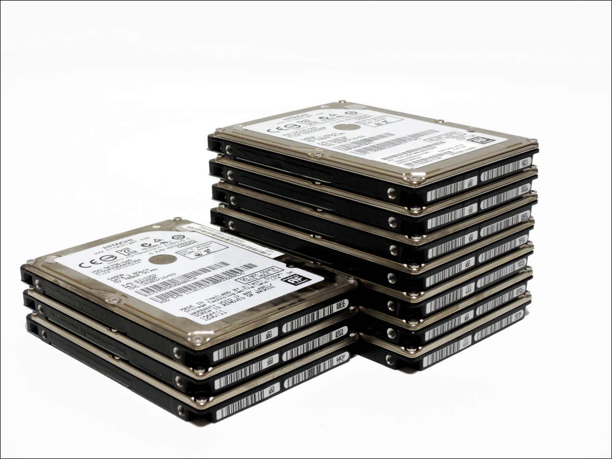 HITACHI 2.5インチHDD HTS547564A9E384 640GB SATA 10個セット #9499