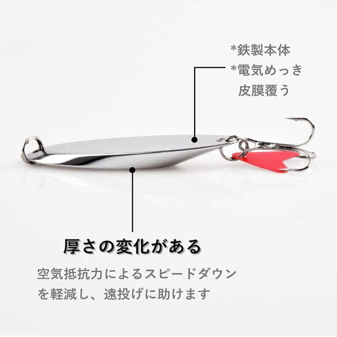 ヤフオク! - ジグスプーンルアー5.9cm18g 2個セット