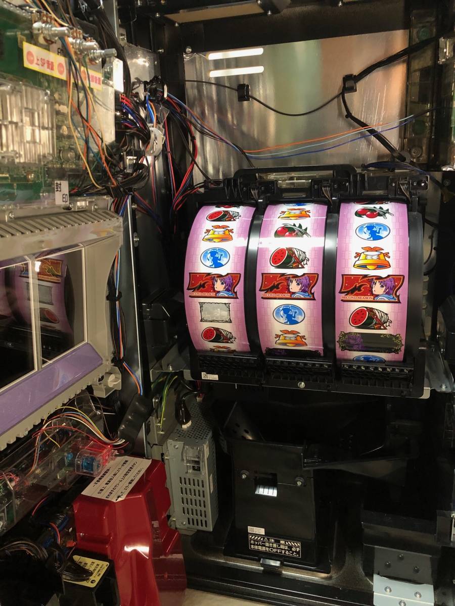 即納大特価】 パチスロ実機 【コイン不要機 物語シリーズセカンド