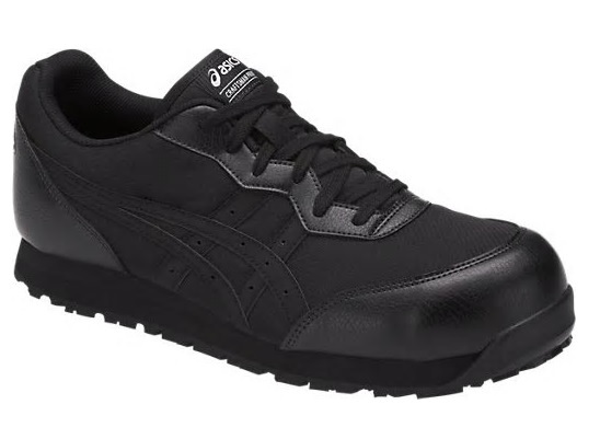 大人も着やすいシンプルファッション CP201-9090　25.0ｃｍ　カラー（ブラック*ブラック）　アシックス安全靴　新品（税込） 25.0cm