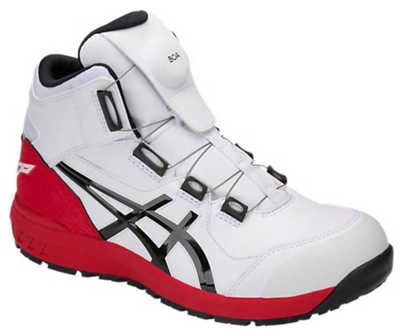 CP304BOA-100　25.5ｃｍ　カラー（ホワイト*ブラック）　アシックス安全靴　新品（税込）