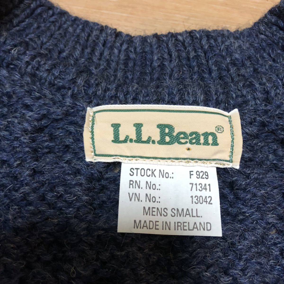 80s DEADSTOCK L.L.Bean フィッシャーマン カーディガン Ｓ