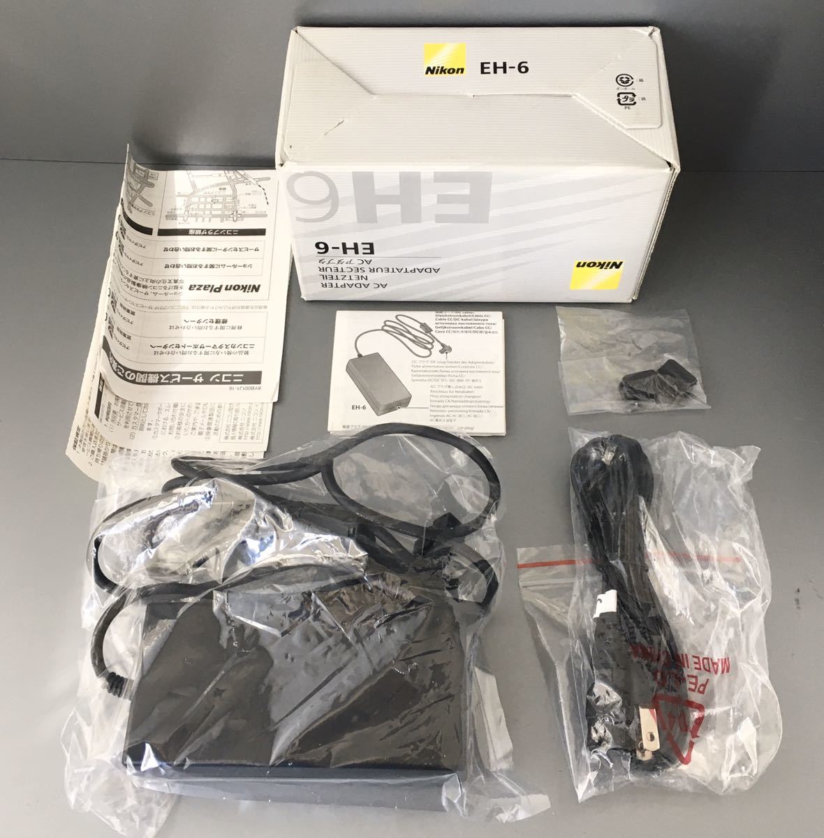 Nikon EH-6 ニコン純正 ACアダプター(対応機種 D3シリーズ・D2