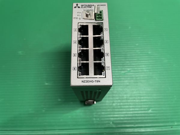 ◇美品◇【962】MITSUBISHI　産業用スイッチングHUB　 NZ2EHG-T8N 三菱【在庫1】_画像4