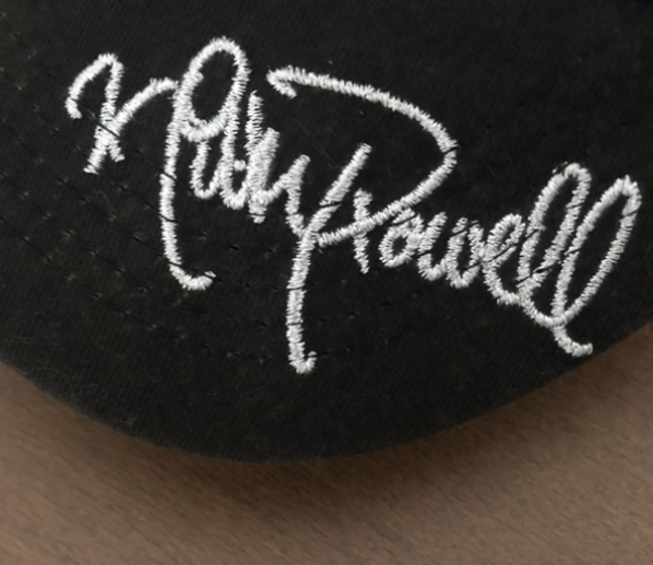 BEASTIE BOYS コラボ Ricky Powell キャップ 黒 メッシュ CAP 刺繍 フォト プリント 写真 デザイン 好きに も ビースティー ボーイズ 共用の画像3