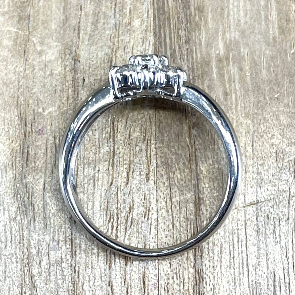 照り抜群!Pt900 ダイヤ 0.50ct フラワー リング 4.06g M1193 | inmano