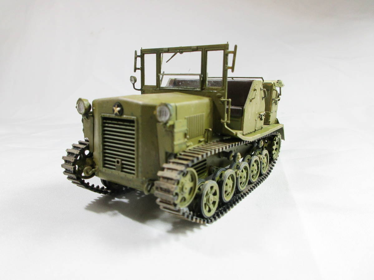 Yahoo!オークション - 1/35 日本陸軍 九八式4屯牽引車シケ完成品 Yahoo!オークション - 1/35 日本陸軍 九八式4屯牽引車シケ完成品