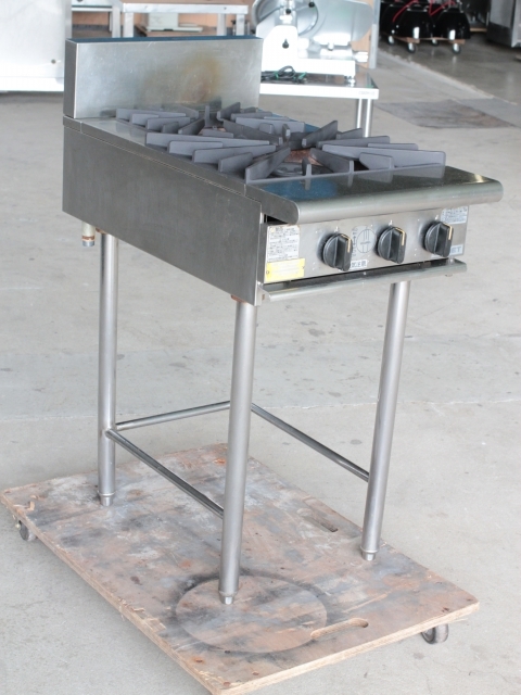  secondhand goods comet Kato gas-stove portable cooking stove XY-4580TTC LP gas propane gas back guard attaching business use gas portable cooking stove stainless steel 03-44430 84016