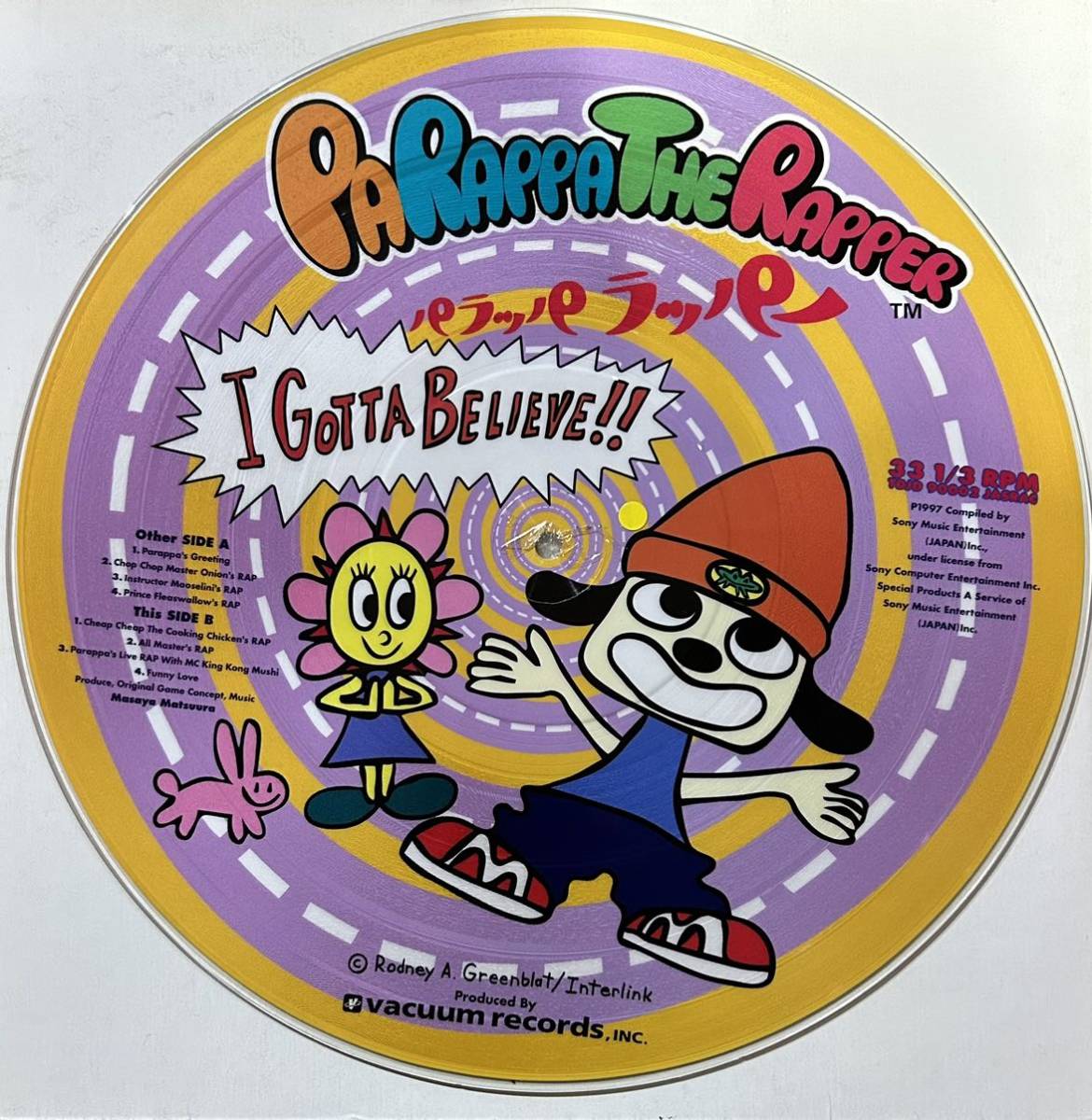 パラッパラッパー I GOTTA BELIEVE!! PARAPPA THE RAPPER RAP HIPHOP