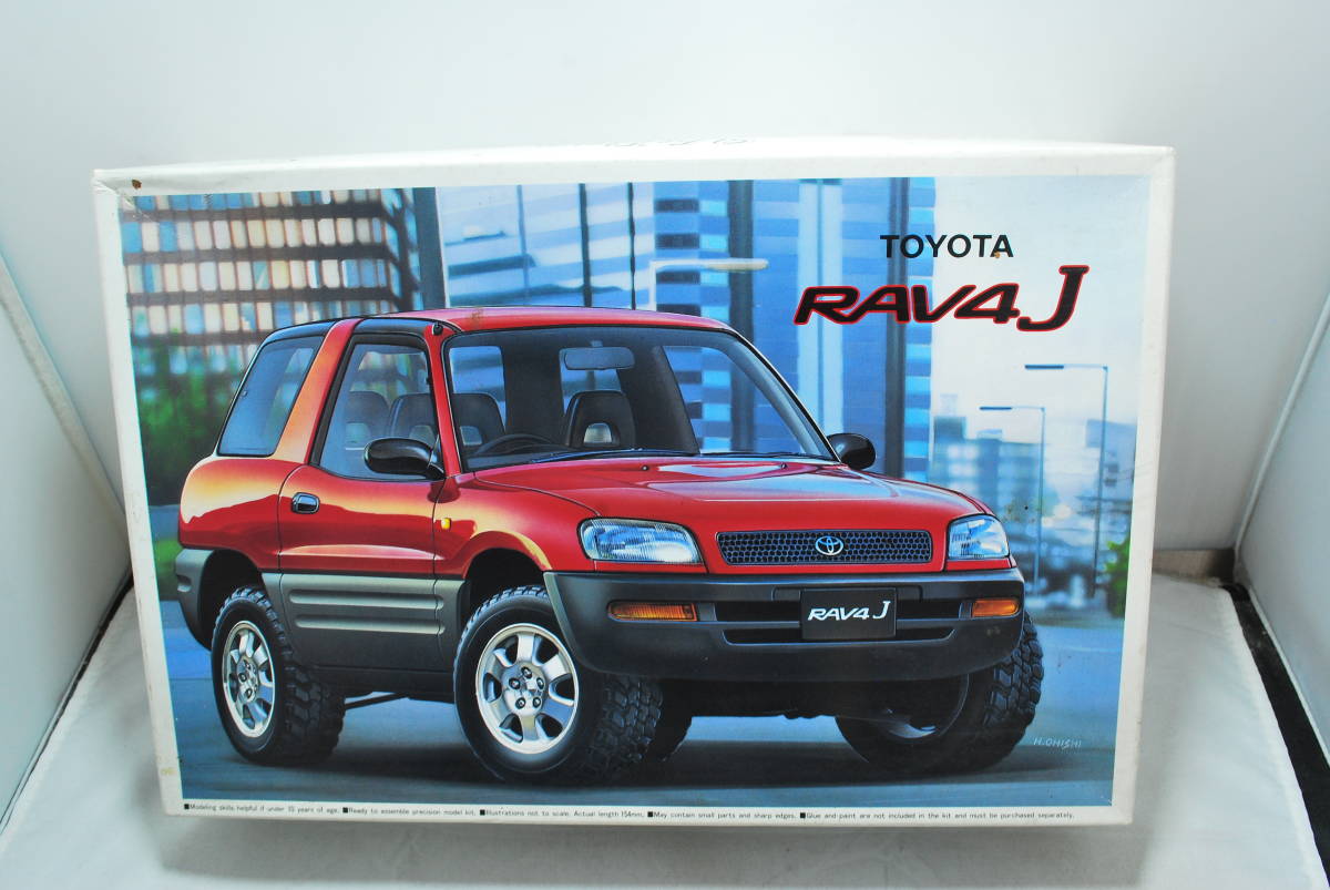 ■　希少！未開封　アオシマ　1/24　トヨタ　RAV4　J　10/20系　アーバン4WDシリーズ　■_画像1