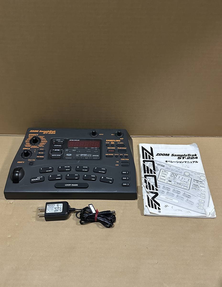 ZOOM ST-224 サンプラー (本体、カード) 日本直販店 landhausrehwald.de