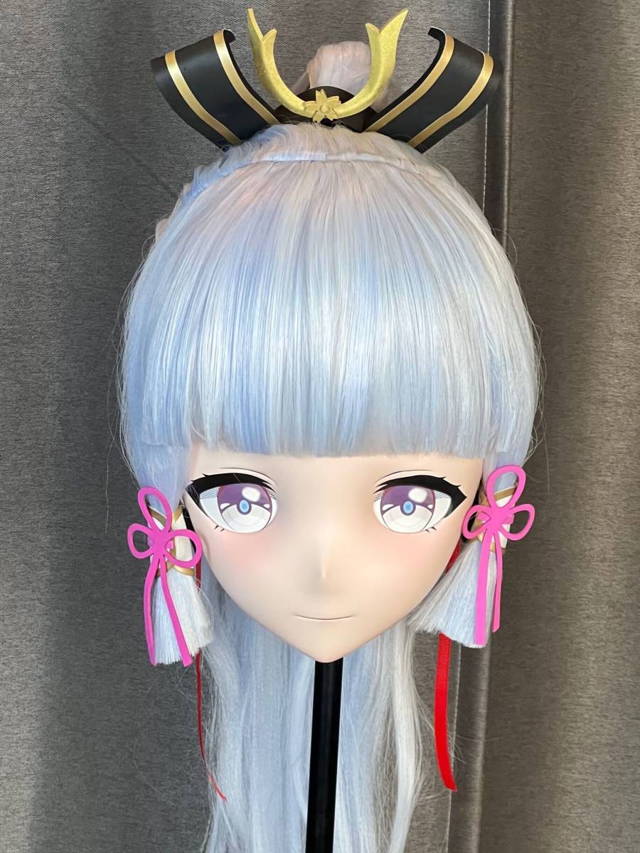原神 神里綾華 着ぐるみ 美少女 マスク kigurumi コスプレ 原神 神里綾華 着ぐるみ 美少女 マスク kigurumi コスプレ