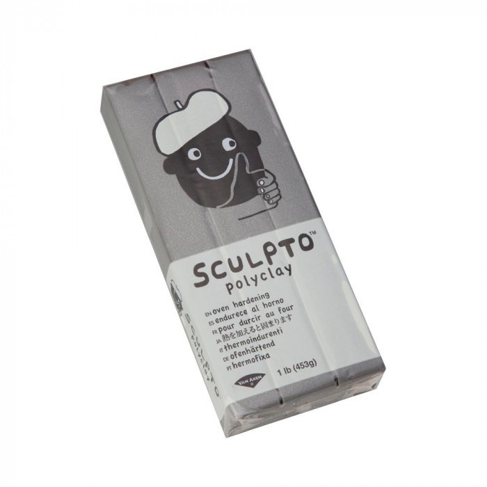 SCULPTO scalp to( figure structure shape for oven resin clay ) gray 453g