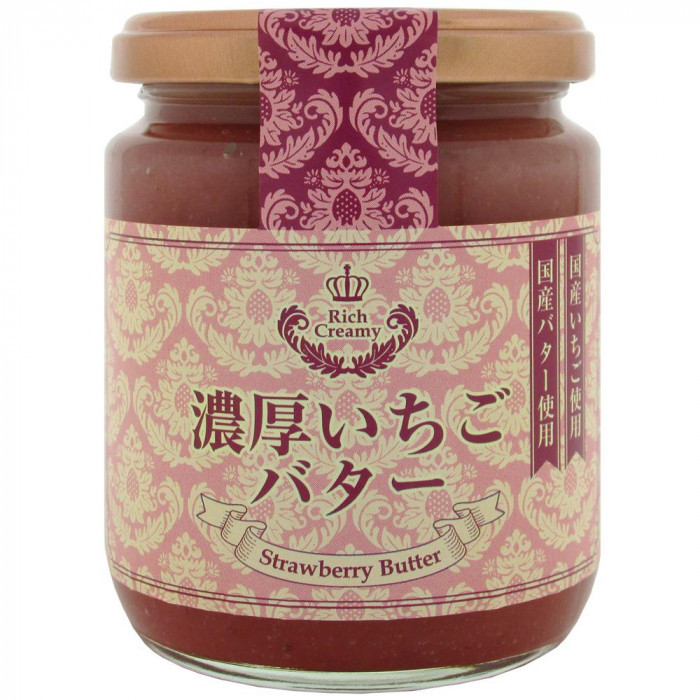 . thickness strawberry butter 250g 12 piece set 