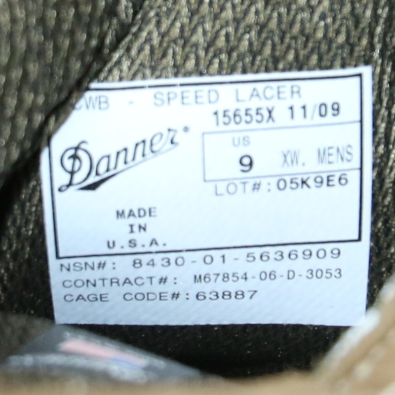 [ море .. оригинал ]DANNER( Danner ) MCWB-SPEED LACER 15655X RAT ботинки GORE-TEX( Gore-Tex ) размер :9XW не использовался * в коробке ( вооруженные силы США сброшенный товар )