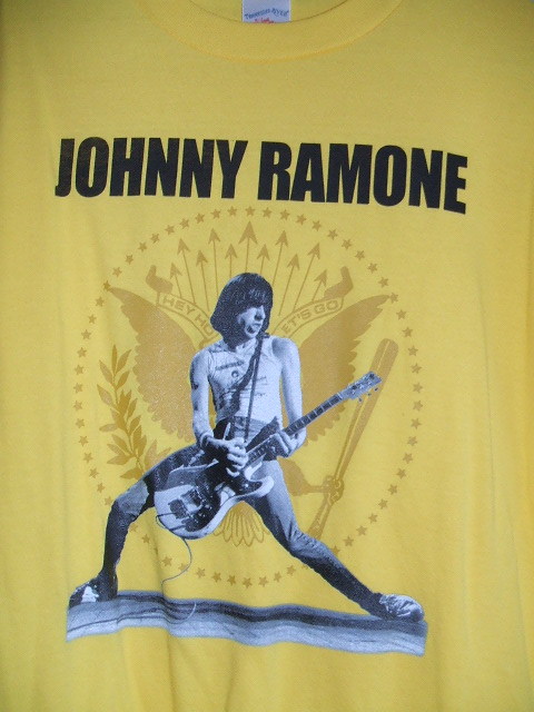 ジョニーラモーン　Johnny Ramone RAMONES 　Tシャツ　BIGプリント　ヒステリックグラマー_画像3