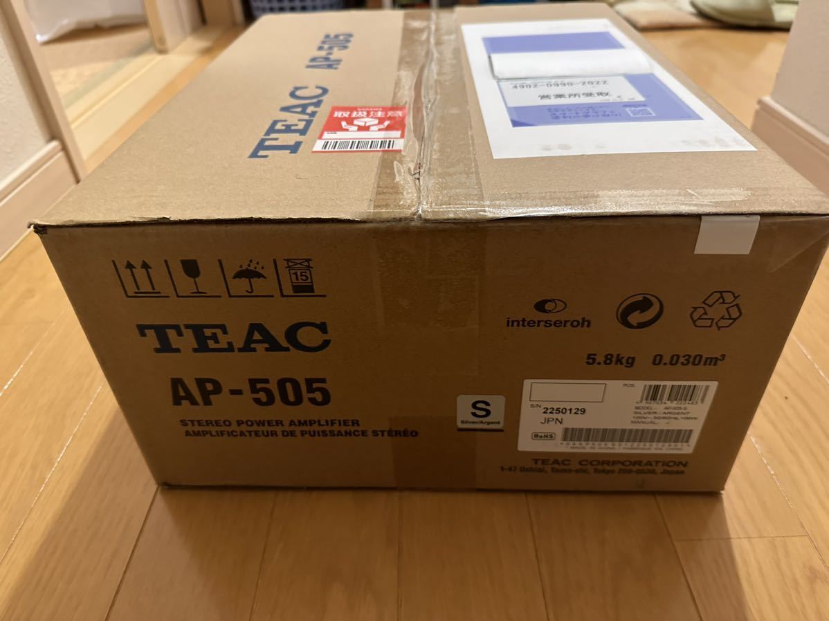 TEAC AP-505-S ステレオパワーアンプ(一般)|売買されたオークション ...