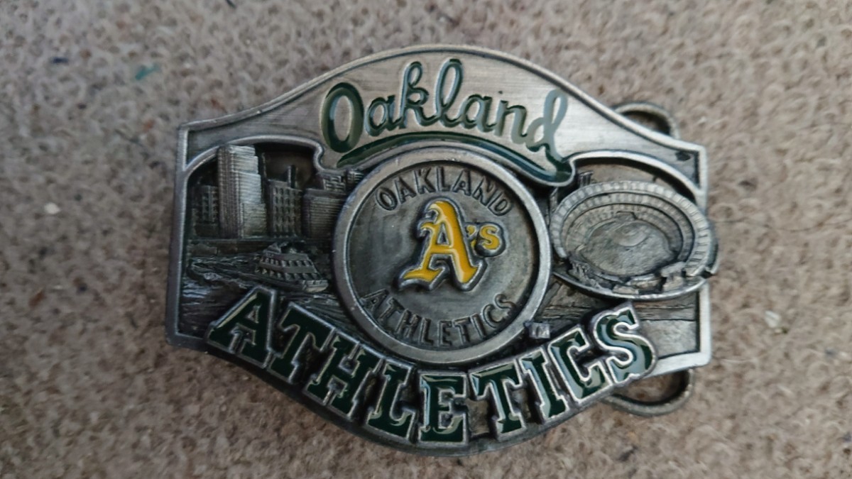 Oakland ATHLETICS/リミテッド3801番/ベルトバックル