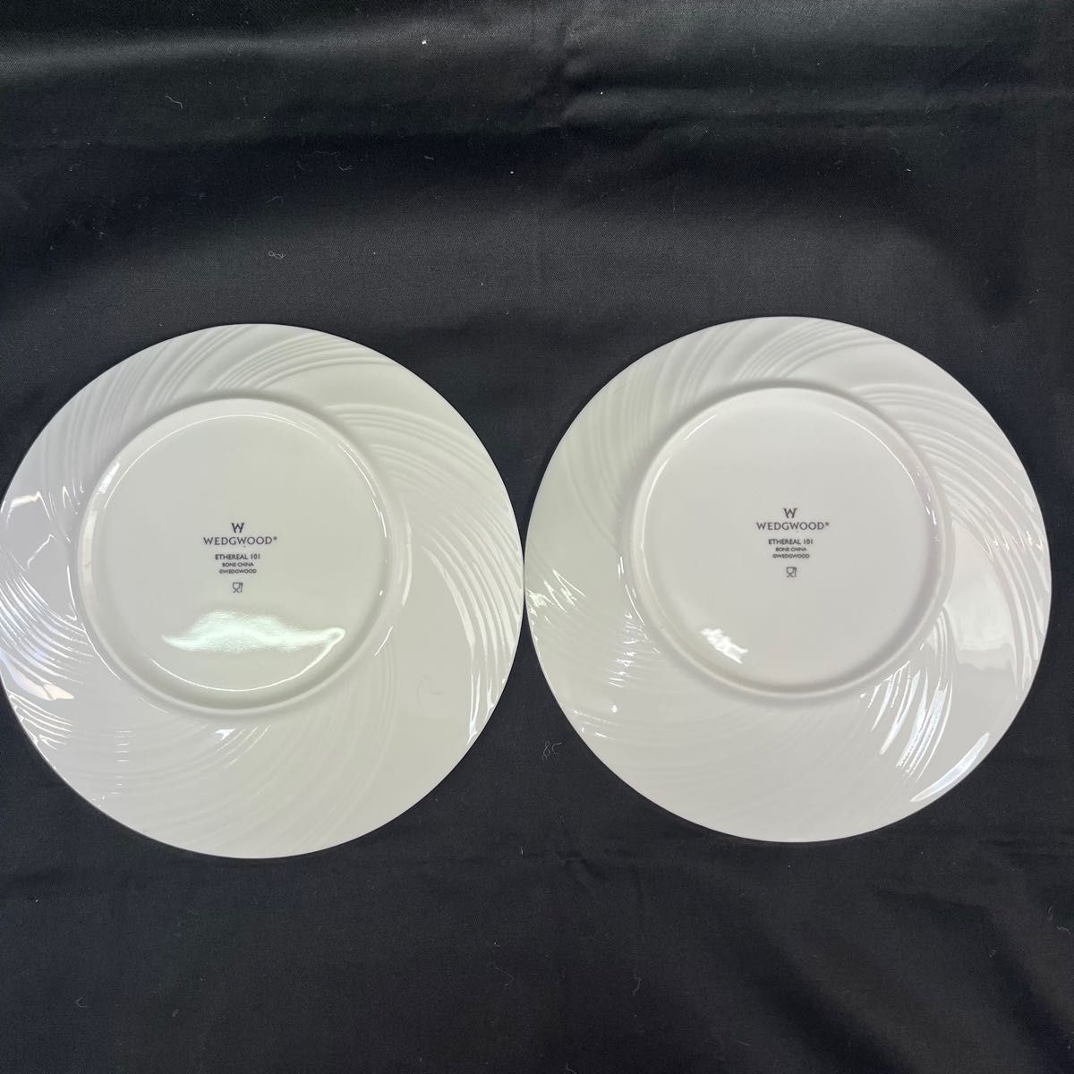 WEDGWOOD ウェッジウッド お皿 2枚セット ホワイト ウエッジ