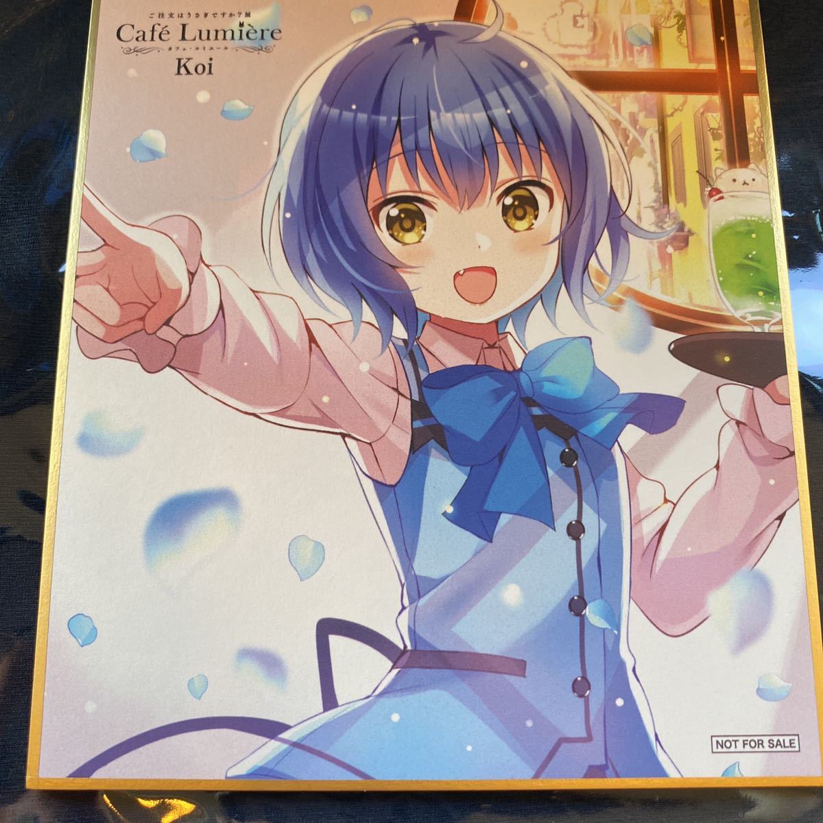 ごちうさ展 Cafe Lumiere 凱旋 入場者特典 色紙 チノ 千夜 マヤ ごちうさ展 Cafe Lumiere 凱旋 入場者特典 色紙 チノ 千夜 マヤ