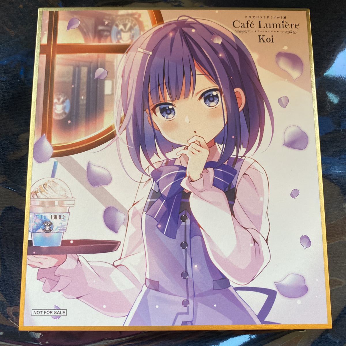 ごちうさ展 Cafe Lumiere 凱旋 入場者特典 色紙 チノ 千夜 マヤ ごちうさ展 Cafe Lumiere 凱旋 入場者特典 色紙 チノ 千夜 マヤ