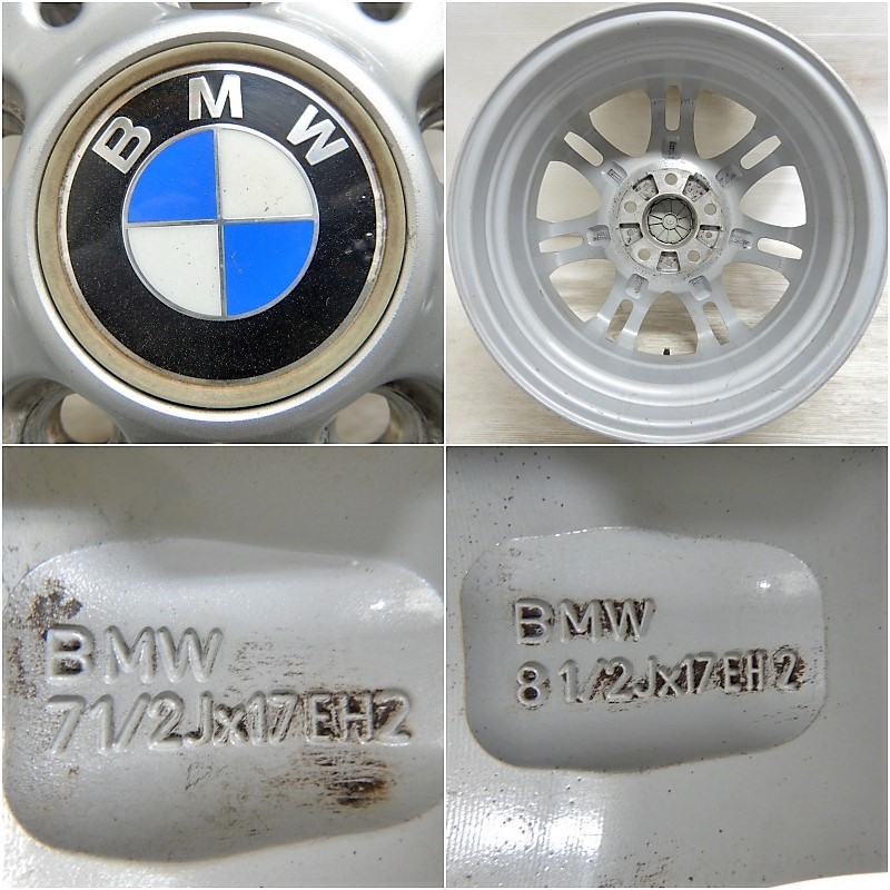 中古 アルミホイール 17インチ BMW E46 3シリーズ ti 純正 BBS 4本セット 3シリーズコンパクト などに アルミ ホイール_画像3