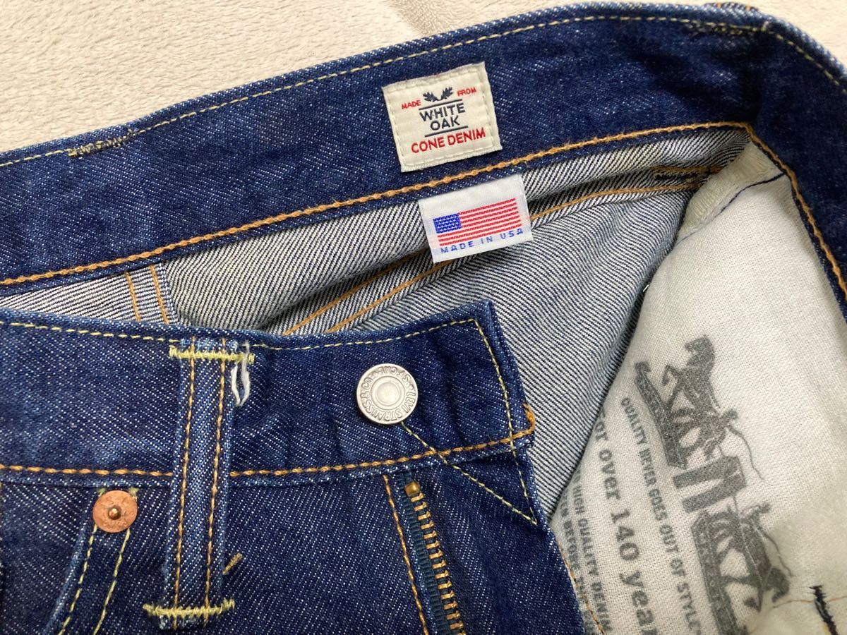 濃紺】リーバイス511/W27L34/MADE IN USA/ホワイトオーク/LEVI'S/赤耳