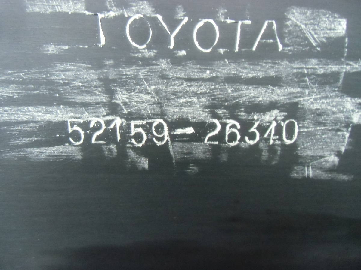 トヨタ 　ハイエース　　TRH２１９W　　５２１５９－２６３４０　　リアバンパー　　中古品_画像6