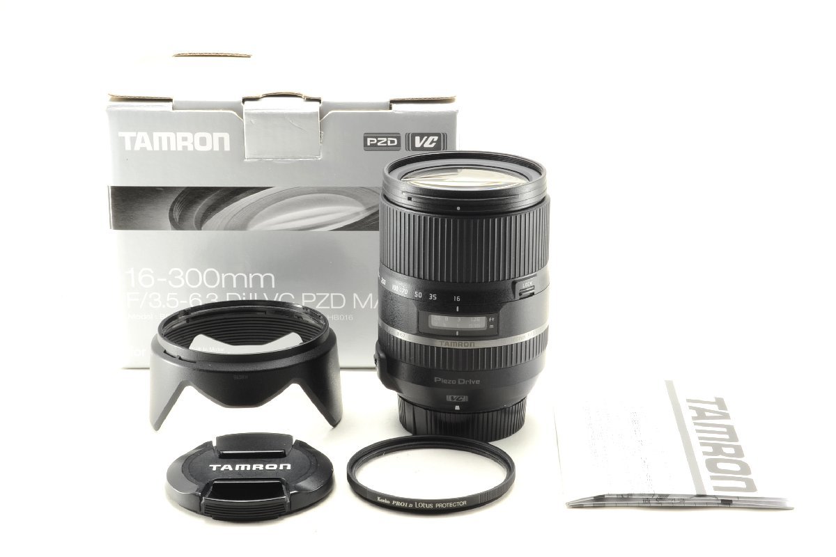 良上品】TAMRON 16-300mm F3.5-6.3 Diii VC PZD MACRO B016N / Nikon用