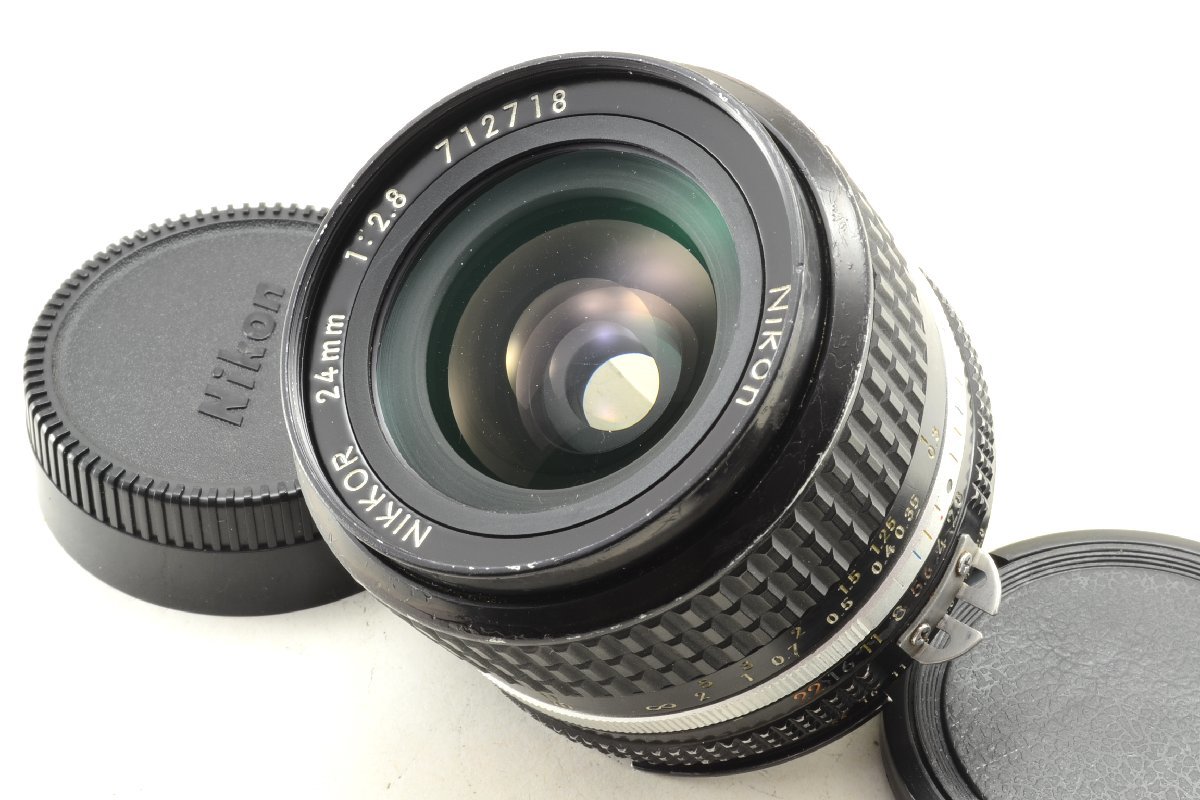 正規 【実用品】Nikon ニコン #3596 F2.8 24mm NIKKOR Ai-S ニコン