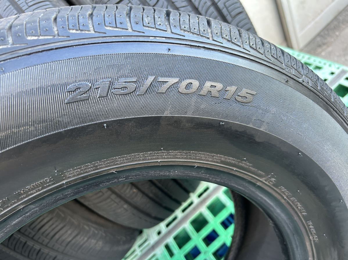 2019年 NEXEN 215/70R15 NPriz バリ山サマタイヤ4本セット、6.27mm、エア-済み_画像6