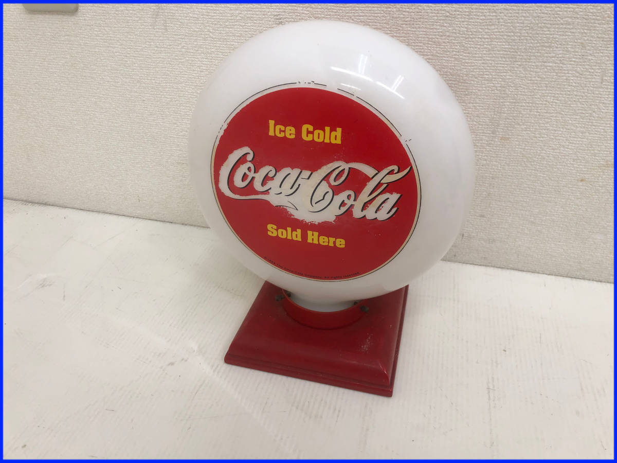 コカ・コーラ Ice Cold Sold Here Coka Cola ガソライト ガソランプ 動作OK 照明 昭和レトロ アンティーク ビンテージ ペニージャパン_画像1