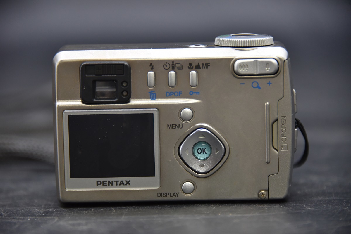 DY2-1【現状品】デジタルカメラ PENTAX optio 330 本体 バッテリー