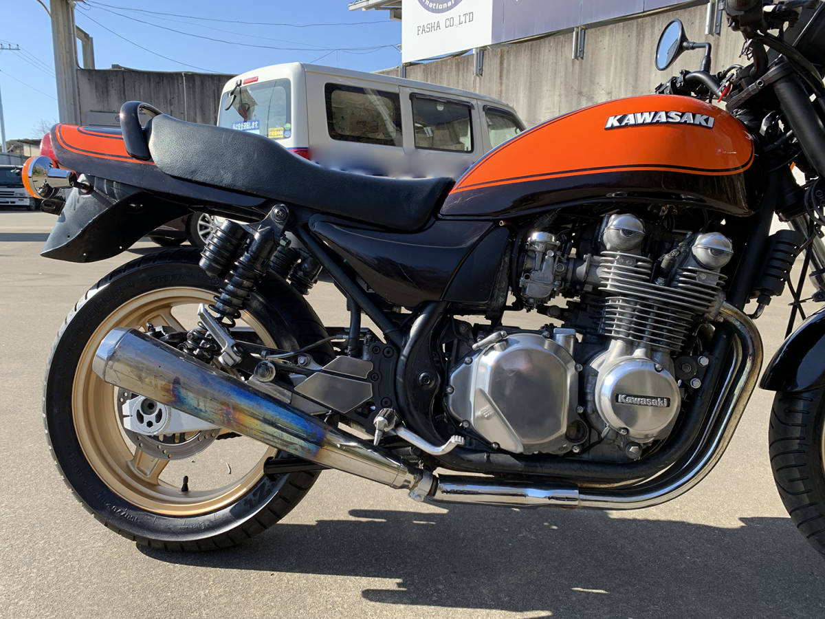 ZEPHYR-750 オレンジカラー、距離が少ない人気絶大なゼファー ZEPHYR-750 オレンジカラー、距離が少ない人気絶大なゼファー