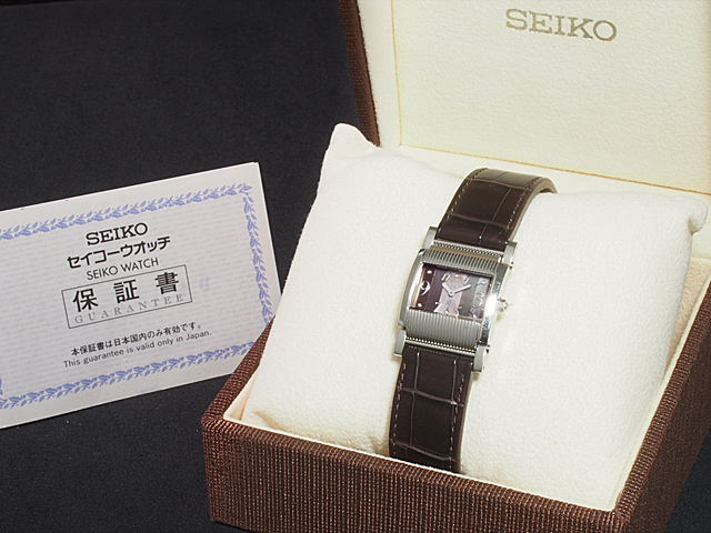富士屋◆セイコー SEIKO イウ 1F20-0AY0 シェル文字盤 レディース クオーツ 腕時計 電池交換済 - 4