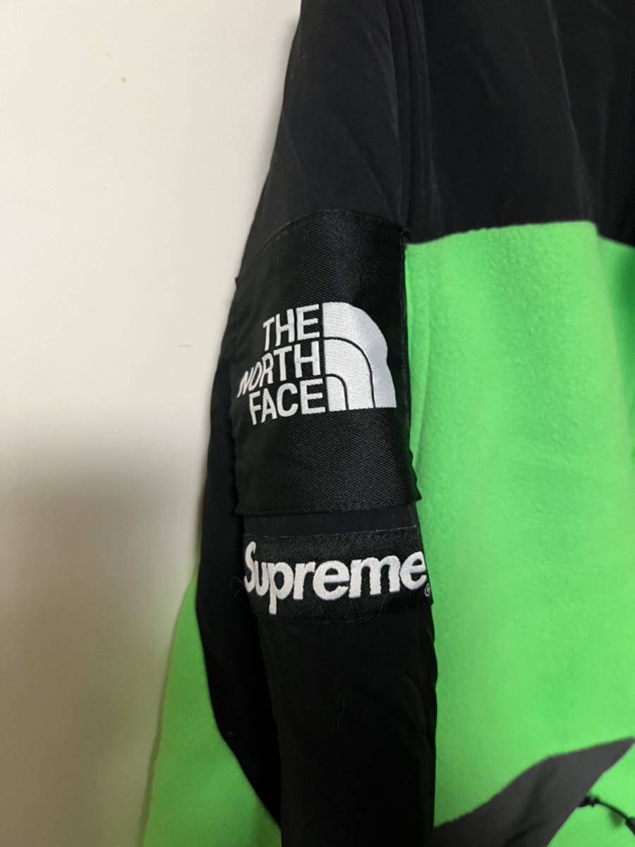 Supreme × THE NORTH FACE RTG Fleece Jacket Mサイズ　クリプトングリーン シュプリーム ノースフェイス フリース シュプノース_画像4