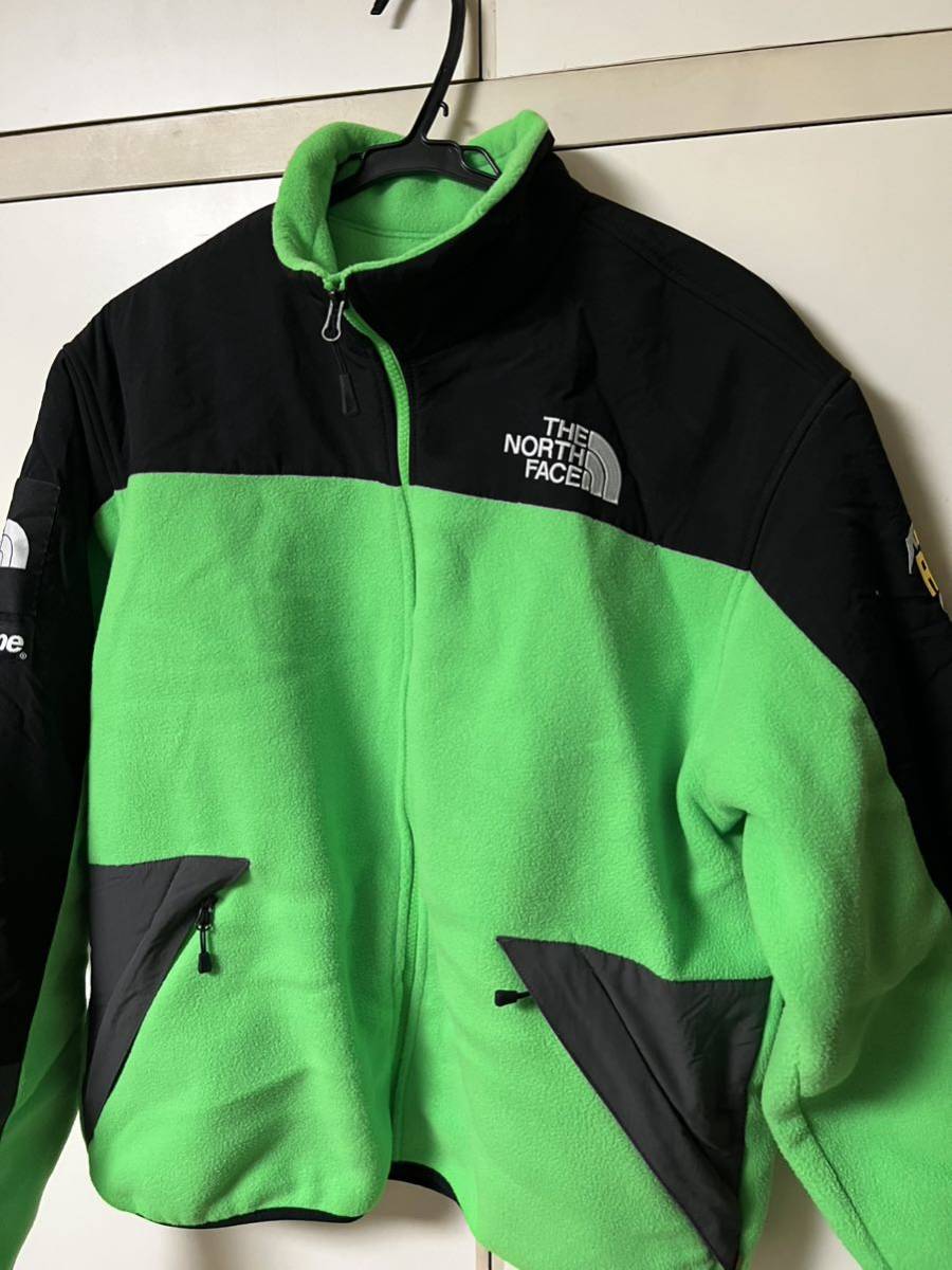 Supreme × THE NORTH FACE RTG Fleece Jacket Mサイズ　クリプトングリーン シュプリーム ノースフェイス フリース シュプノース_画像1