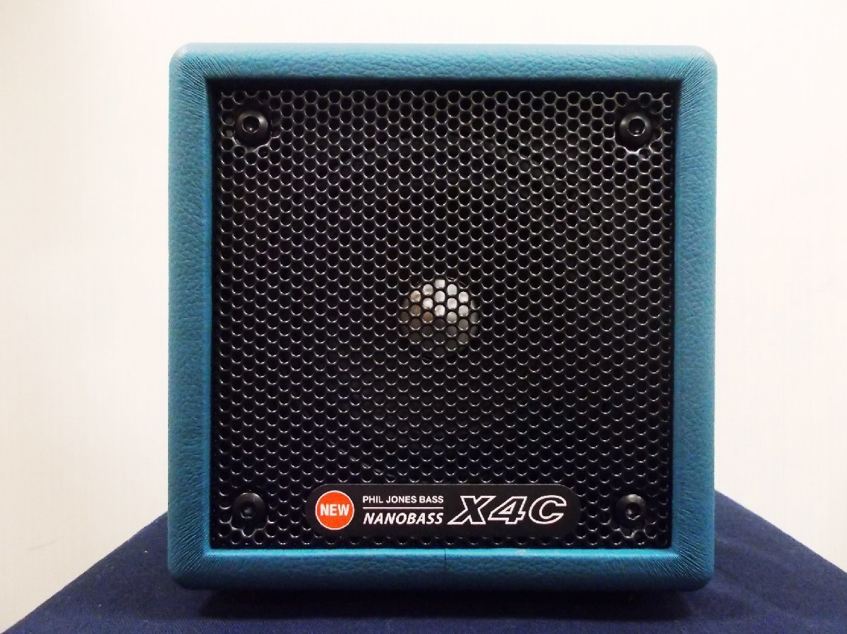 店頭展示品 PJB PHIL JONES BASS NANOBASS X4C Peacock Blue フィル