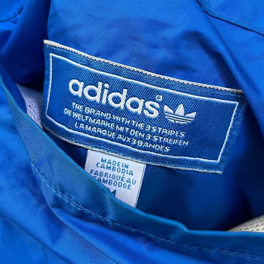 【アディダス】ウィンドブレーカー☆９０ｓ☆リバーシブル☆ビッグロゴ☆アームライン　adidas ナイロンジャケット アディダスジャージ _画像4