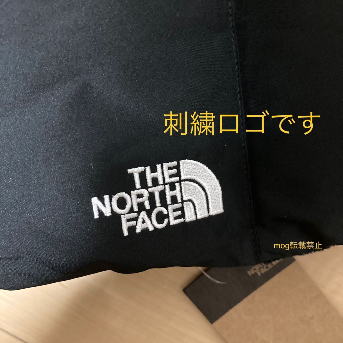 新品タグ付 ノースフェイス【黒 刺繍ロゴ】マフラー ネックウォーマー