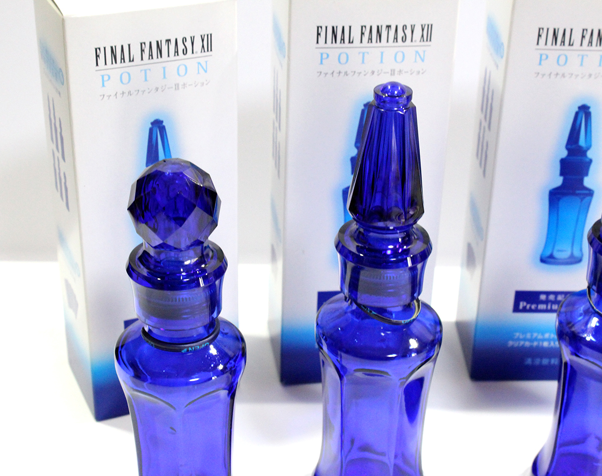 FINAL FANTASY XII ファイナルファンタジー12 ポーション 全6種 空き瓶