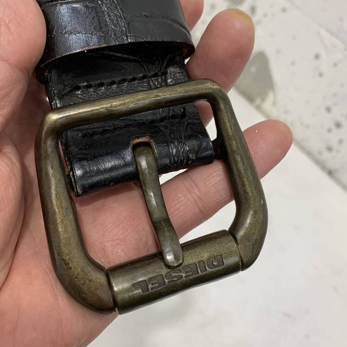 ディーゼル DIESEL DIESEL ディーゼル 茶メンズSJ1224の通販 by