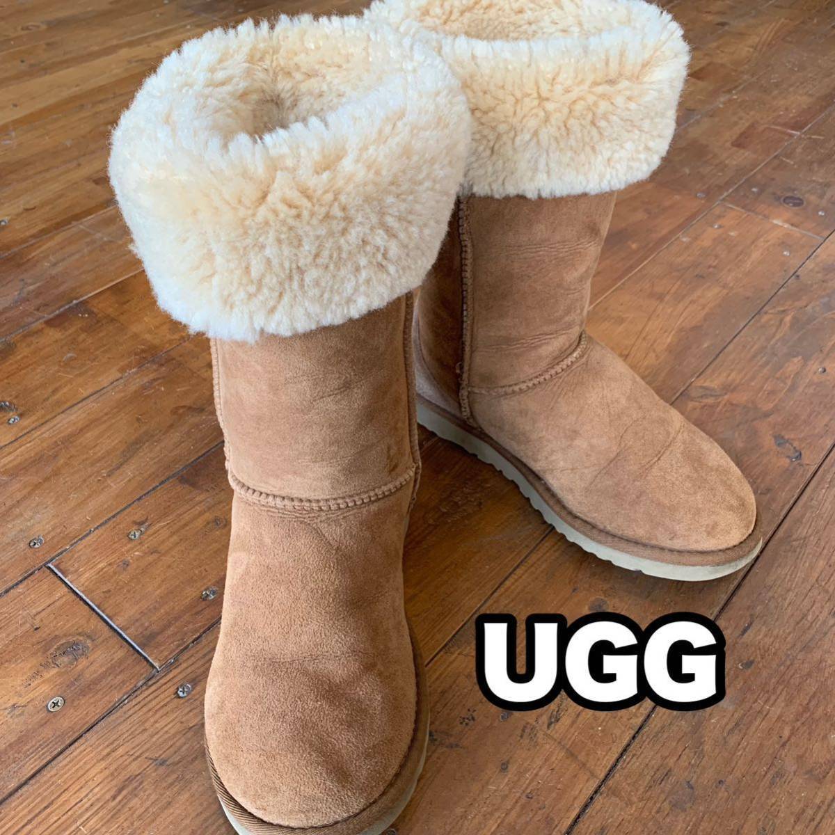 UGG ブーツ ベージュ 25cm - ブーツ