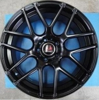 19インチ夏タイヤホイールセット新品１台分　VWフォルクスワーゲン ザビートル　235/40R19＆MLJ C-72Mブラック　ボルト付属_画像2