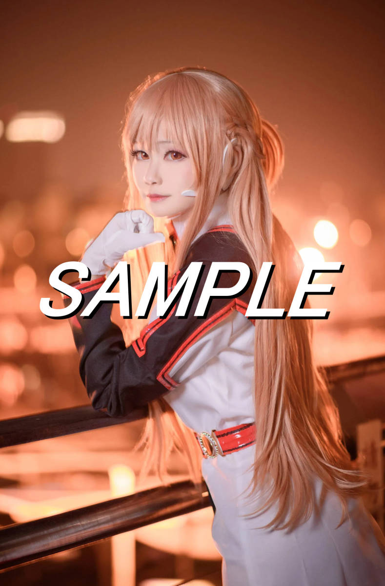 【CP-198　ソード・アート・オンライン　アスナ　08】L判写真10枚 海外コスプレ Cosplay photo 10sheets SAO Sword Art Online_画像7