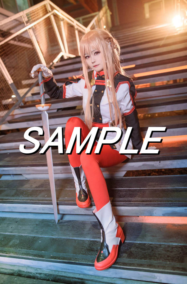 【CP-198　ソード・アート・オンライン　アスナ　08】L判写真10枚 海外コスプレ Cosplay photo 10sheets SAO Sword Art Online_画像2