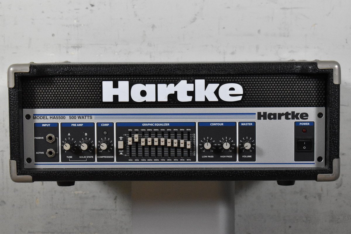 Yahoo!オークション - Hartke ハートキー HA5500 ベースアンプ ヘッ...