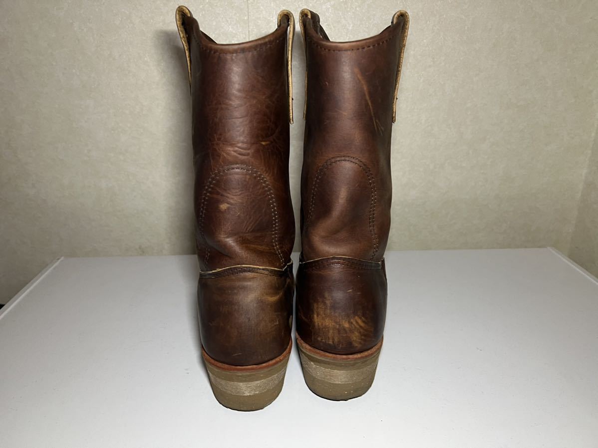 RED WINGpekos boots Red Wing Brown 81/2