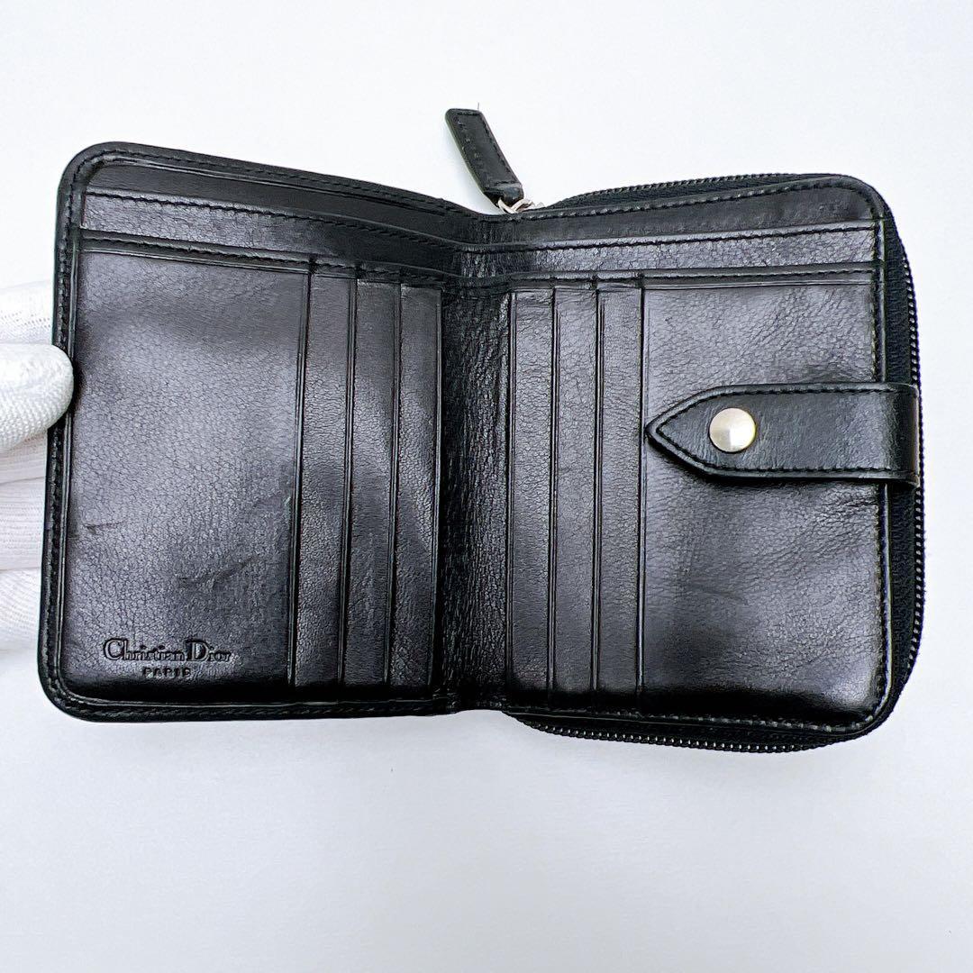 極美品 Christian Dior クリスチャン ディオール 財布 折り財布