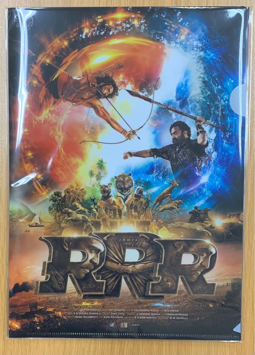 RRR インド映画 クリアファイル ラーマ - アニメグッズ